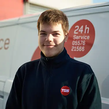 Lehrling bei TGS